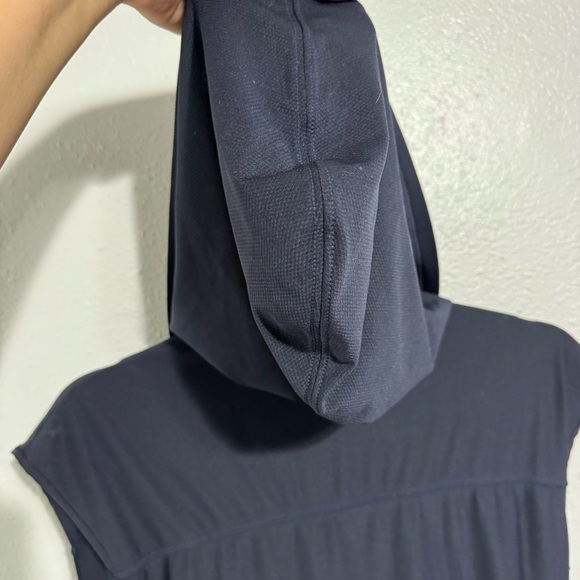 Athleta navy hooded tank dress xs - Picture 5 of 8